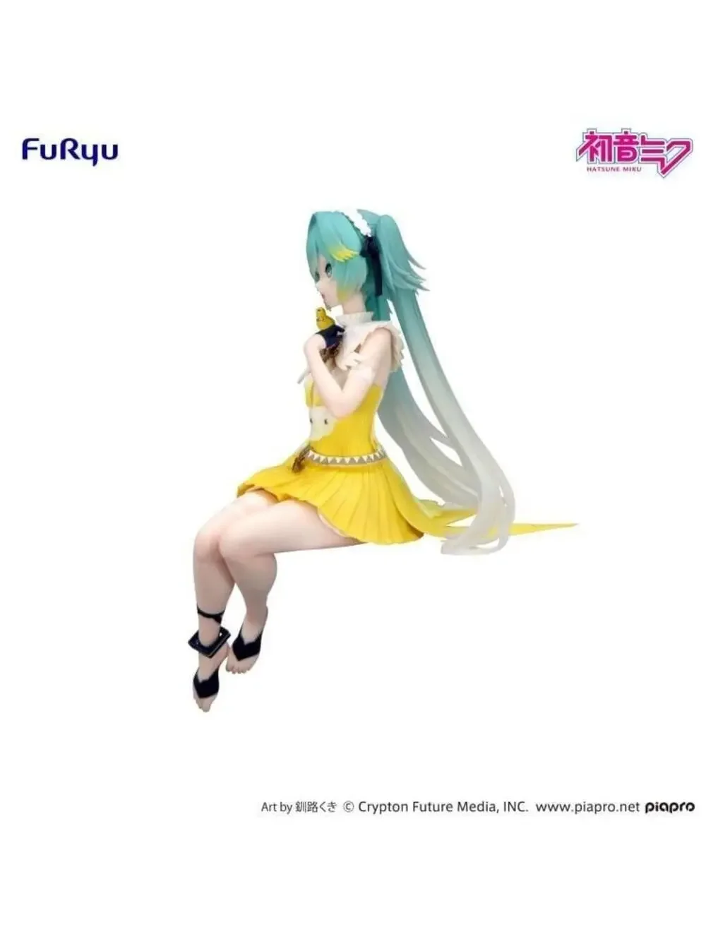 FuRyu Hatsune Miku Figure Yellow Excelsior Contact Vocaloid Bird